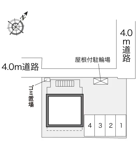 ★手数料０円★静岡市葵区沓谷２丁目　月極駐車場（LP）